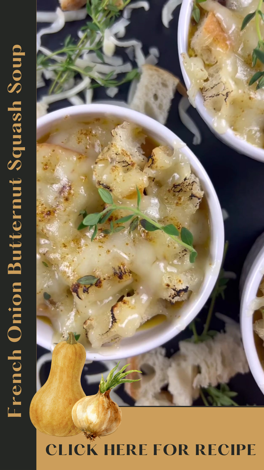 French Onion Butternut Soup 